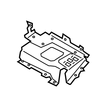 2019 Ford Ranger Battery Tray - KB3Z-10732-B