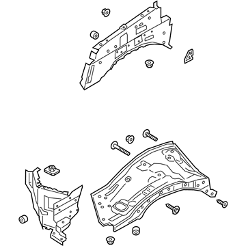 Ford KB3Z-16C275-A REINFORCEMENT