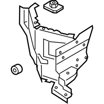 Ford KB3Z-16E214-A REINFORCEMENT