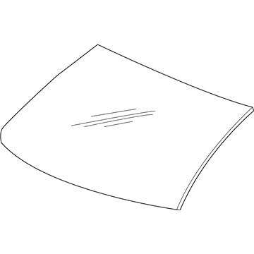 Ford 5W7Z-5442006-AA Glass - Back Window