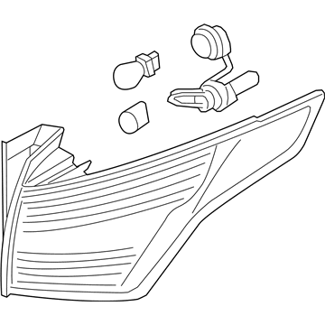 Ford CJ5Z-13405-B Lamp Assembly