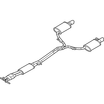 Ford CA8Z-5230-A Catalytic Converter Assembly