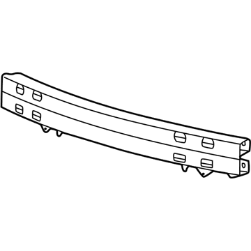 2003 Ford Thunderbird Bumper - 1W6Z-17757-AA