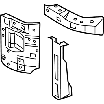 Ford HC2Z-16153-A Support - Radiator