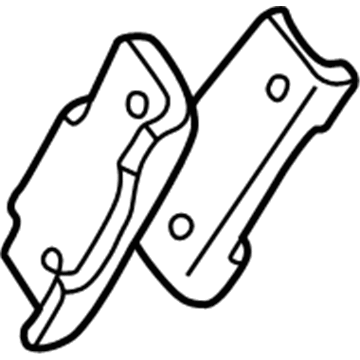 Mercury Leaf Spring Shackle - F1TZ-5776-A