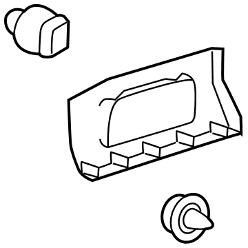 Ford KK3Z-99425B28-BA MOULDING - DOOR OUTSIDE