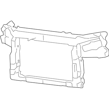 2004 Mercury Monterey Radiator Support - 3F2Z-16138-AA