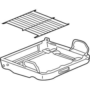 Ford 2R3Z-6363101-AA Frame And Spring - Front Seat Cushion
