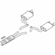 Ford FR3Z-5230-A Centre And Rear Muffler Assembly