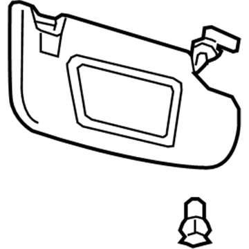 Ford SSV Plug-In Hybrid Sun Visor - HS7Z-5404104-UD