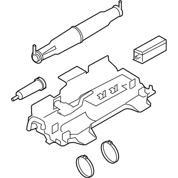 Ford F-350 Super Duty Vapor Canister - 7C3Z-9D653-A