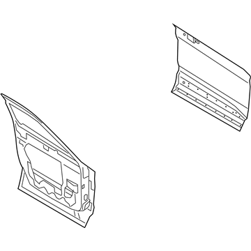 Ford PB5Z-7820124-A DOOR ASY - FRONT