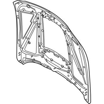 2021 Ford Mustang Hood - KR3Z-16612-A