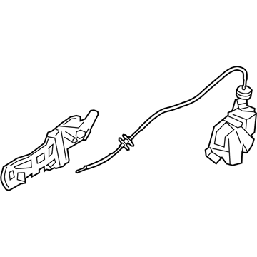 Ford Transit Connect Door Latch Assembly - DT1Z-61264A27-AT