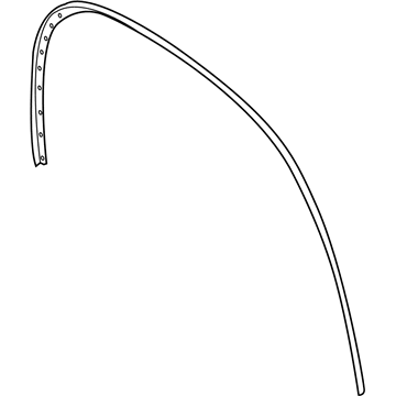 Ford Explorer Weather Strip - FB5Z-16B990-A