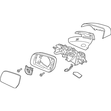 Ford Ranger Car Mirror - KB3Z-17683-F