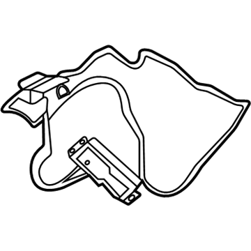 2022 Lincoln Aviator Antenna Cable - L1MZ-18812-AARB