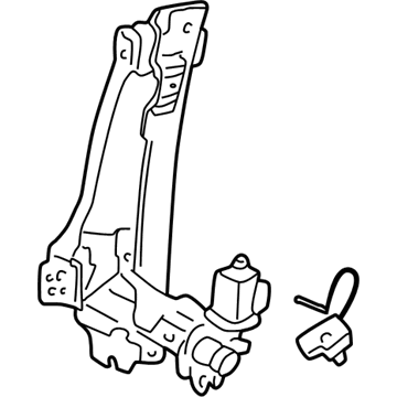 Mercury Window Regulator - 6L2Z-7827001-AA