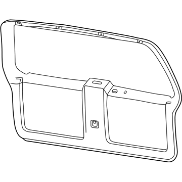 F87Z-7846404-AAD Ford Panel - Trim Illustration 1 of 1