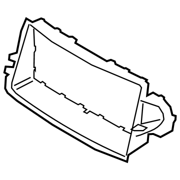 2022 Lincoln Aviator Air Deflector - LC5Z-8312-A