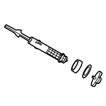 YF-37238 Ford Air Conditioning Accumulator Assembly Illustration 1 of 1