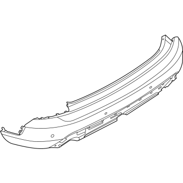 2023 Ford Escape Bumper - PJ6Z-17K835-SEPTM