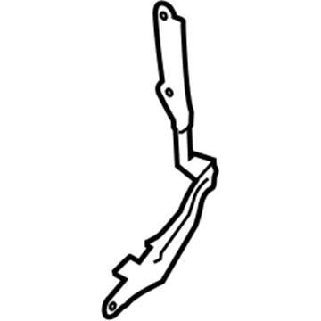 Ford Mustang Hood Hinge - FR3Z-16796-A