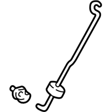 1998 Ford Econoline Super Duty(1996-1999) Lift Support - F7UZ-16826-AC