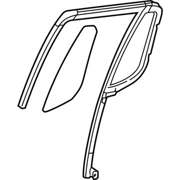 Ford Window Run - 8A2Z-7825767-BA