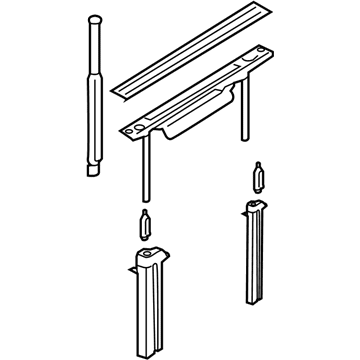 HC3Z-99402A48-B Ford Step Assembly - Rear Illustration 1 of 1