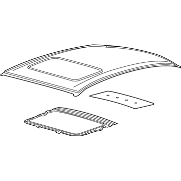 Ford AG1Z-5450202-B Panel Assembly - Roof