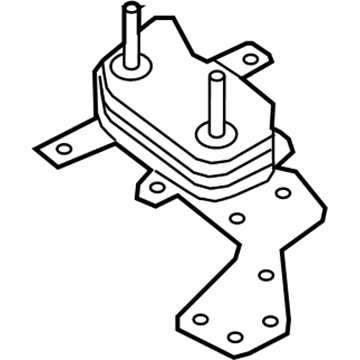 2016 Lincoln MKX Oil Cooler - G2GZ-7A095-A
