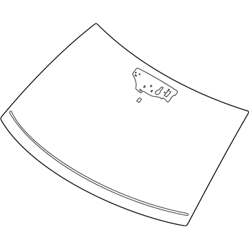 2021 Ford Police Interceptor Utility Windshield - LB5Z-7803100-H