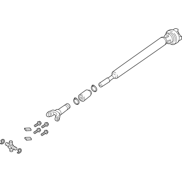 2023 Ford F-250 Super Duty Drive Shaft - JC3Z-4A376-B