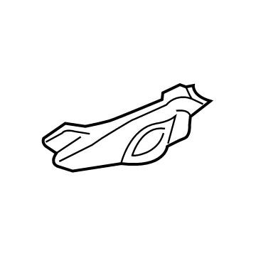 Ford FR3Z-63111C32-A Reinforcement - Rear Floor Pan