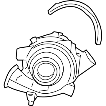Ford 3C3Z-6K682-CBRM Turbocharger Assembly