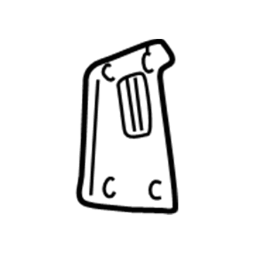 F81Z-2504481-AAC Ford Panel Illustration 1 of 1