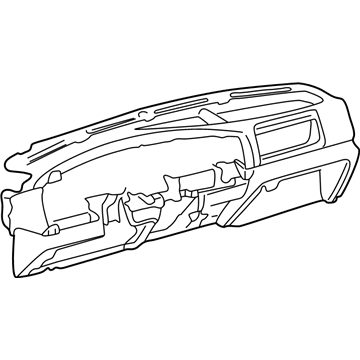 Ford 3C3Z-3604320-AAA Panel - Instrument