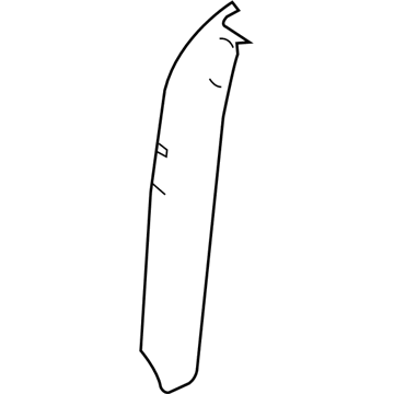 Ford EK4Z-6141038-A Pillar - Rear