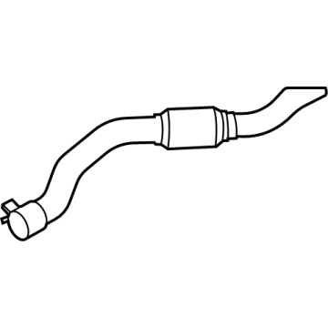 Ford Police Interceptor Utility Exhaust Pipe - N1MZ-5G203-C