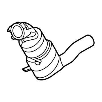 Ford Police Interceptor Utility Catalytic Converter - M1MZ-5E213-Y