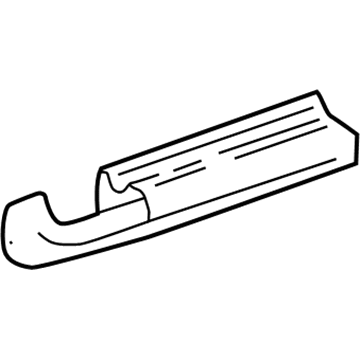 2005 Ford F-450 Super Duty Armrest - 5C3Z-2627541-AAB