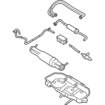 Ford 7R3Z-9D653-BA Cannister - Fuel Vapour Store