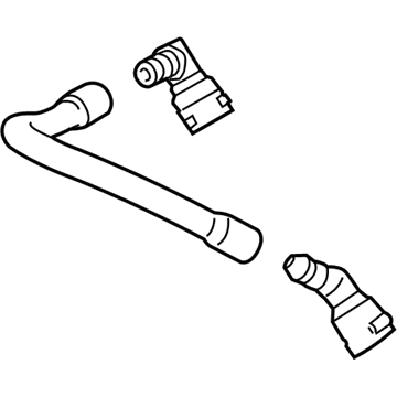 2020 Ford Mustang Crankcase Breather Hose - GR3Z-6A664-A