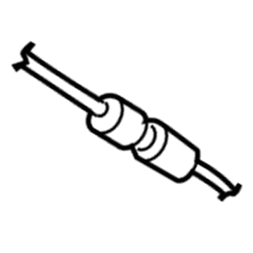 F5VY-18A318-B Ford Vacuum Motor Assembly Illustration 1 of 1