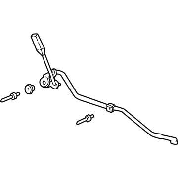 F75Z78264B14AAA Ford Bellcrank Illustration 1 of 1