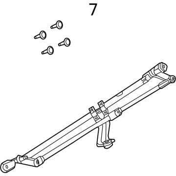 Ford Bronco Wiper Pivot - M2DZ-17566-A