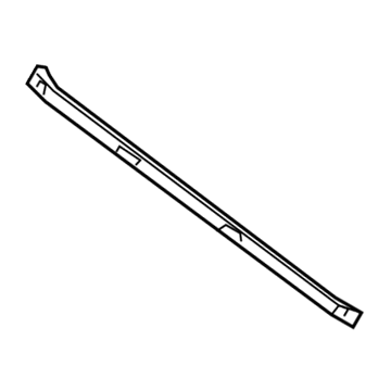 YS4Z-17C945-AA Ford Reinforcement - Bumper Securing Illustration 1 of 1