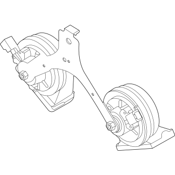 Ford F-250 Super Duty Horn - PC3Z-13832-A