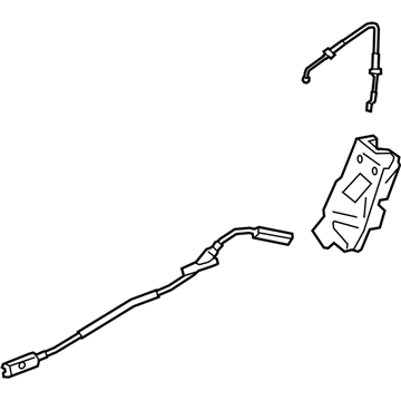 Ford EcoSport Door Latch Assembly - GN1Z-58264A26-J